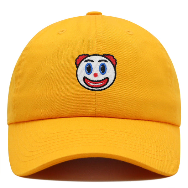 Clown Emoji Premium Dad Hat Embroidered Baseball Cap Circus