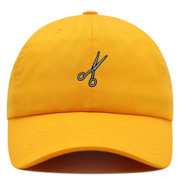 Scissors Premium Dad Hat Embroidered Baseball Cap Barbor