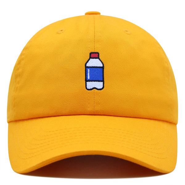 Plastic Water Bottle Premium Dad Hat Embroidered Baseball Cap Random Image