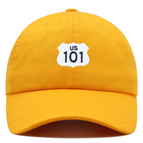 US 101 Freeway Premium Dad Hat Embroidered Cotton Baseball Cap California