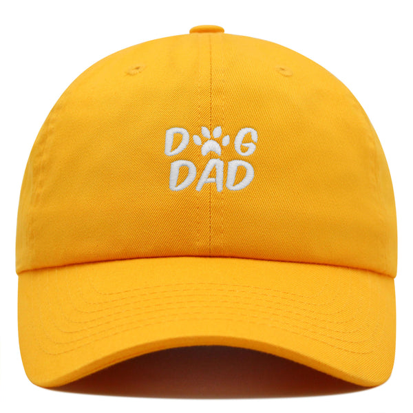 Dog Dad Premium Dad Hat Embroidered Cotton Baseball Cap Classic Style