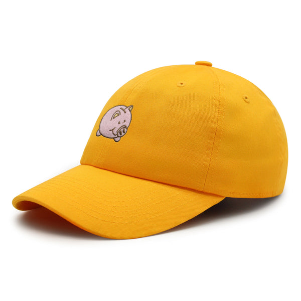 Piggy Bank Premium Dad Hat Embroidered Baseball Cap Coin