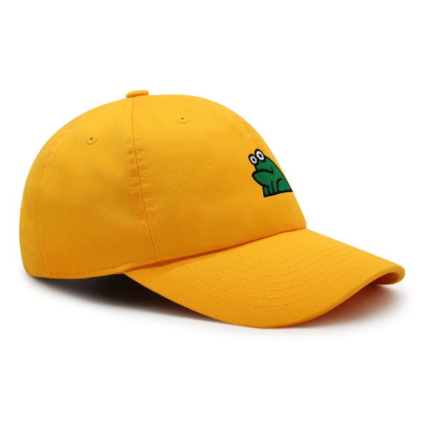 Frog Premium Dad Hat Embroidered Baseball Cap Funny