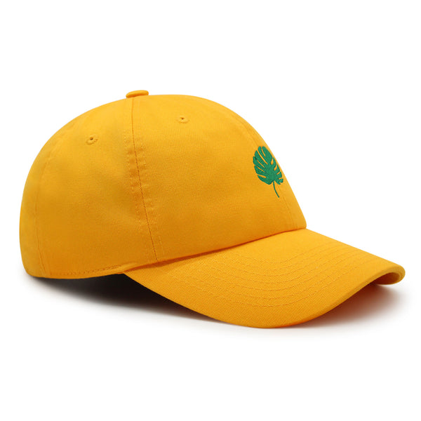 Tropical Palm Leaf Premium Dad Hat Embroidered Cotton Baseball Cap Tree