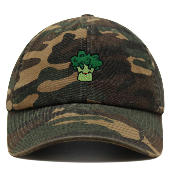 Broccoli Premium Dad Hat Embroidered Baseball Cap Vegan Vegetable