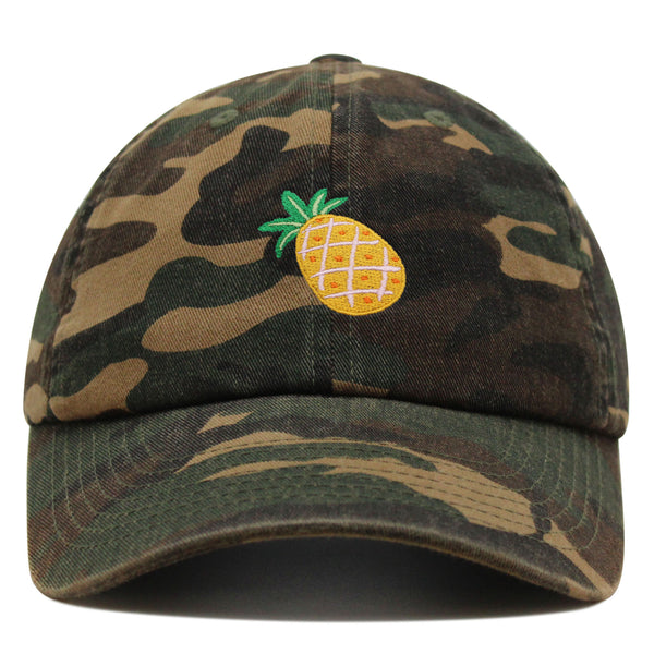 Papaya Fruit Premium Dad Hat Embroidered Baseball Cap Pineapple