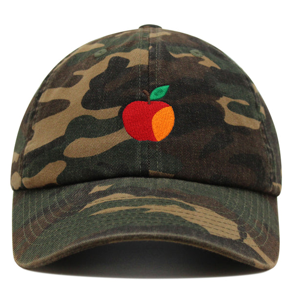 Apple Premium Dad Hat Embroidered Baseball Cap Fruit