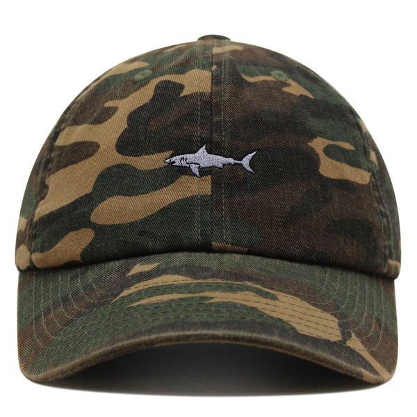 Shark Premium Dad Hat Embroidered Baseball Cap Ocean