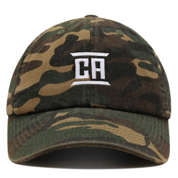 CA Premium Dad Hat Embroidered Baseball Cap California West Coast