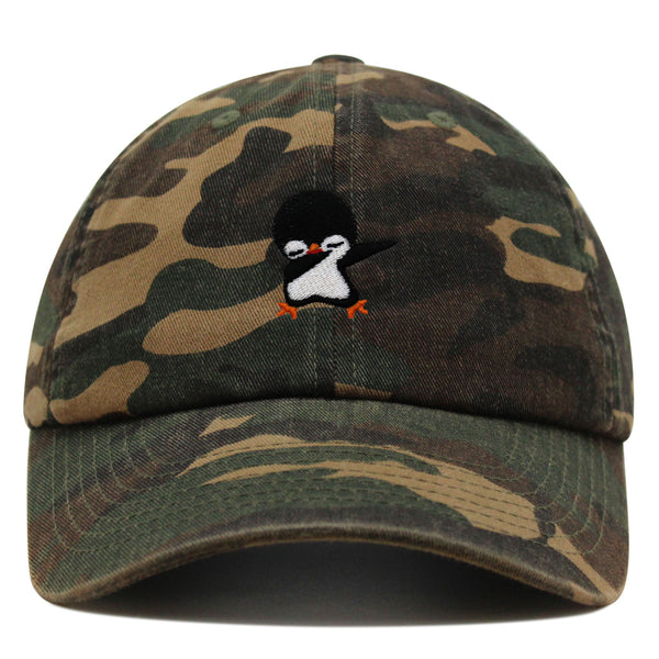 Dabbing Penguin Premium Dad Hat Embroidered Baseball Cap Southpole Cute