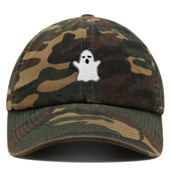 Ghost Premium Dad Hat Embroidered Baseball Cap Halloween Cute