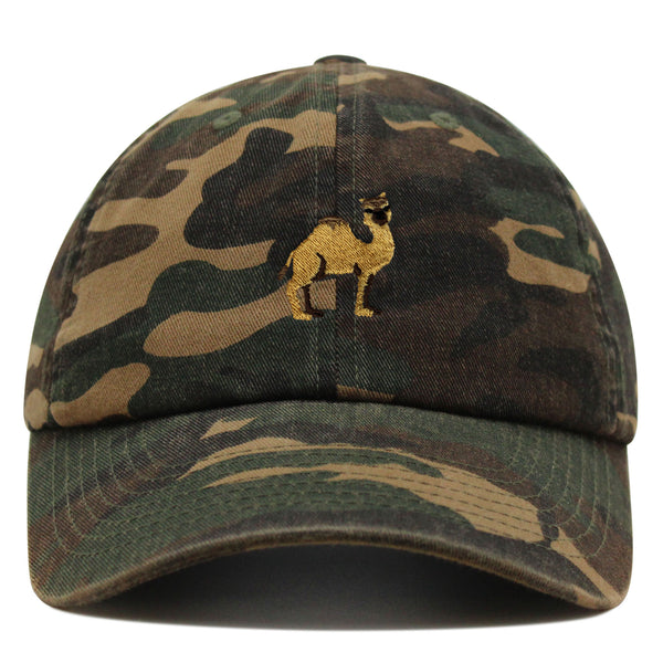 Camel Premium Dad Hat Embroidered Baseball Cap Desert Middle East