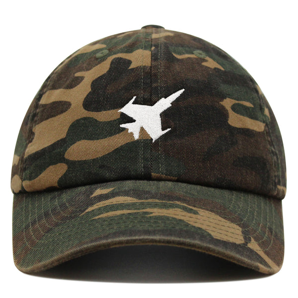 Jet Premium Dad Hat Embroidered Baseball Cap Air Force Military