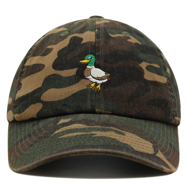 Duck Premium Dad Hat Embroidered Baseball Cap Bird Lake