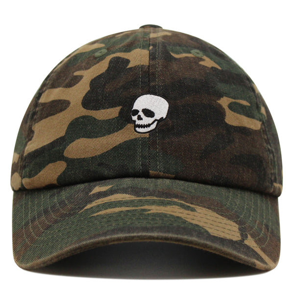 Skeleton  Premium Dad Hat Embroidered Baseball Cap Skull