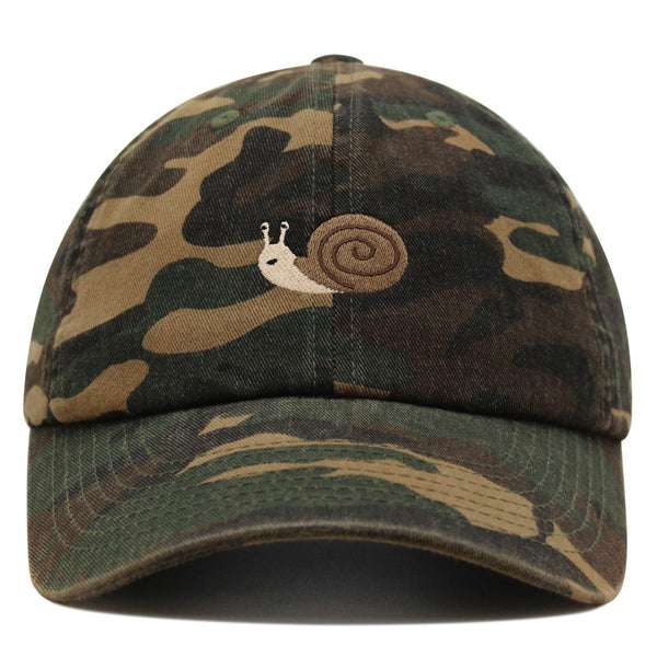 Snail Premium Dad Hat Embroidered Baseball Cap Cute