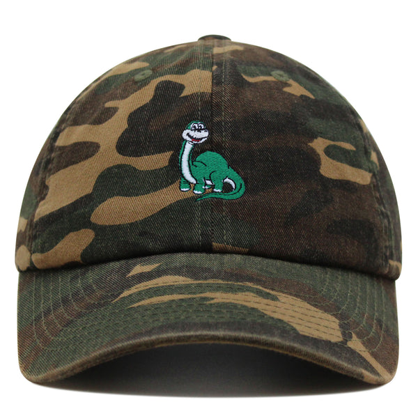 Dinosaur Premium Dad Hat Embroidered Baseball Cap Cute