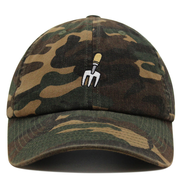 Plant Fork Premium Dad Hat Embroidered Baseball Cap Tool