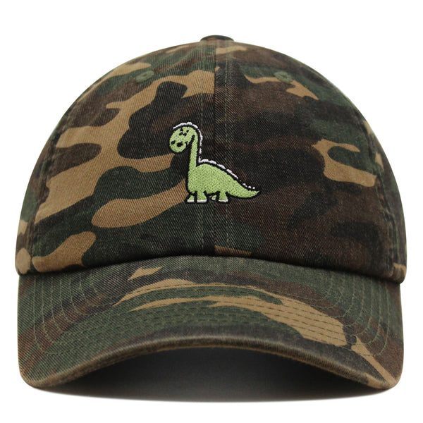 Dinosaur Premium Dad Hat Embroidered Baseball Cap Cute