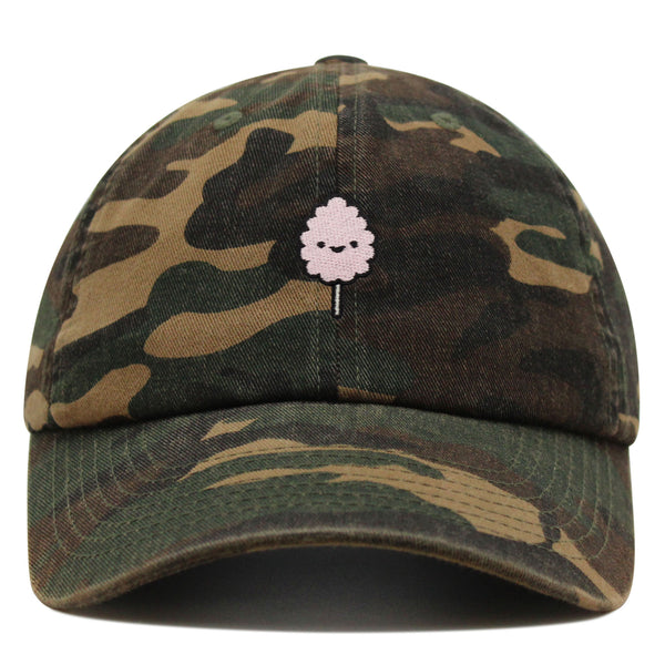 Cotton Candy Premium Dad Hat Embroidered Baseball Cap Foodie