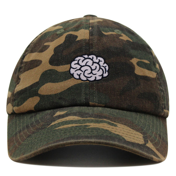 Brain Premium Dad Hat Embroidered Cotton Baseball Cap