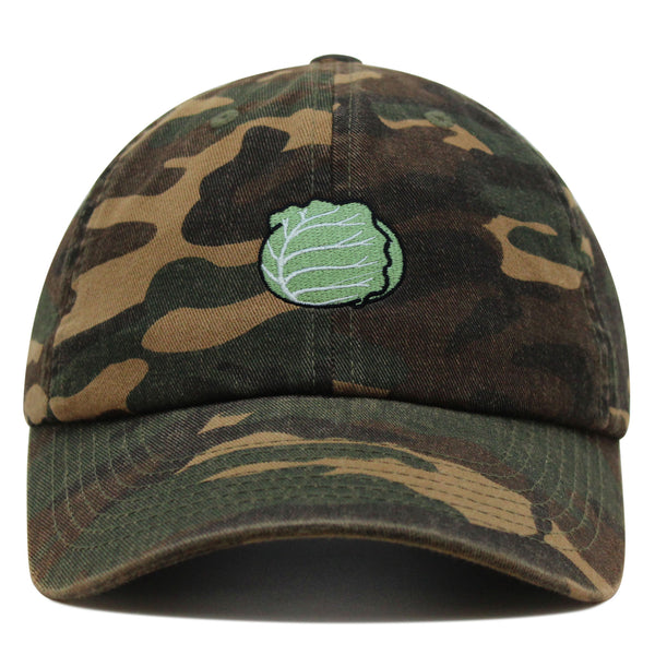 Cabbage Premium Dad Hat Embroidered Cotton Baseball Cap