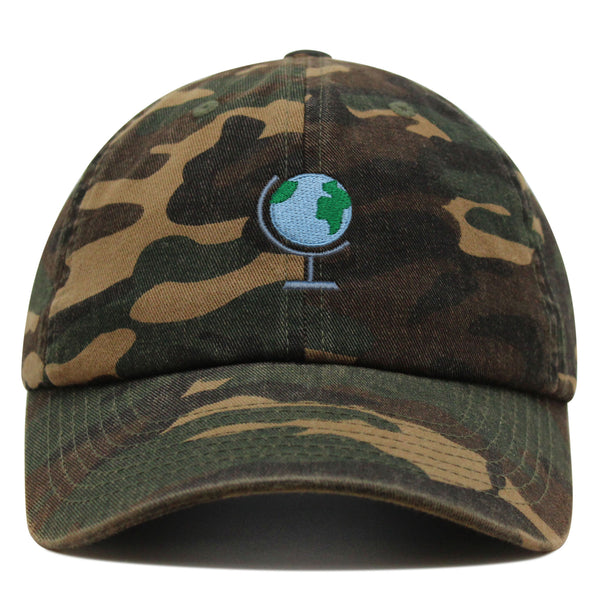 Globe Premium Dad Hat Embroidered Cotton Baseball Cap