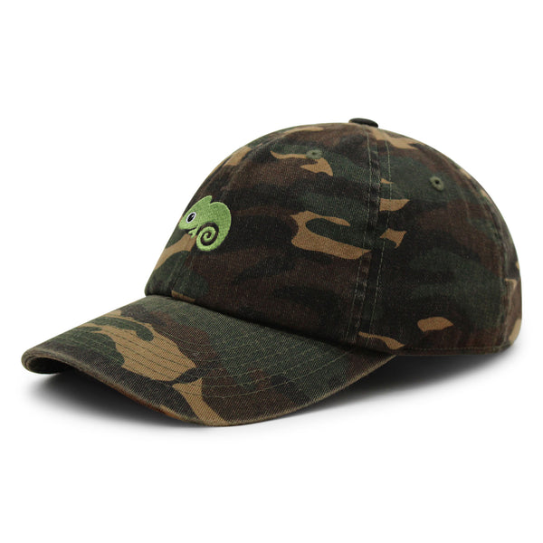 Chameleon Premium Dad Hat Embroidered Baseball Cap Amazon Jungle