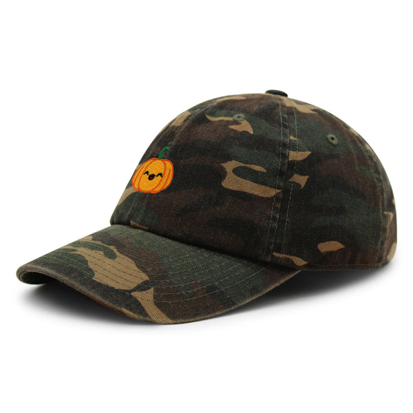 Pumpkin Premium Dad Hat Embroidered Baseball Cap Halloween Jack