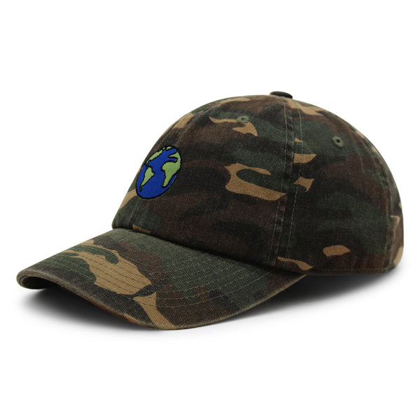 Earth Premium Dad Hat Embroidered Baseball Cap Environment