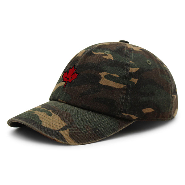 Canada Premium Dad Hat Embroidered Baseball Cap Canadian Maple