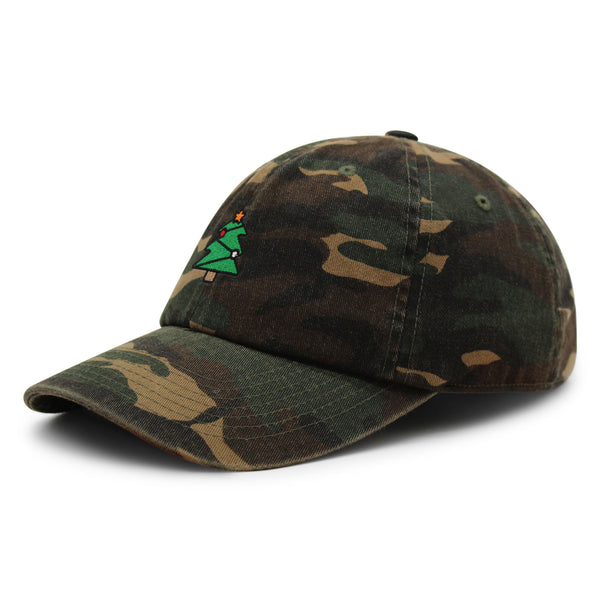 Christmas Tree Star Premium Dad Hat Embroidered Baseball Cap Holiday