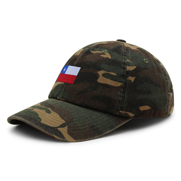 Chile Flag Premium Dad Hat Embroidered Cotton Baseball Cap Country Flag Series