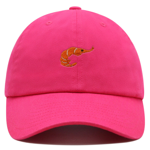 Shrimp Premium Dad Hat Embroidered Baseball Cap Fishing Foodie Ocean