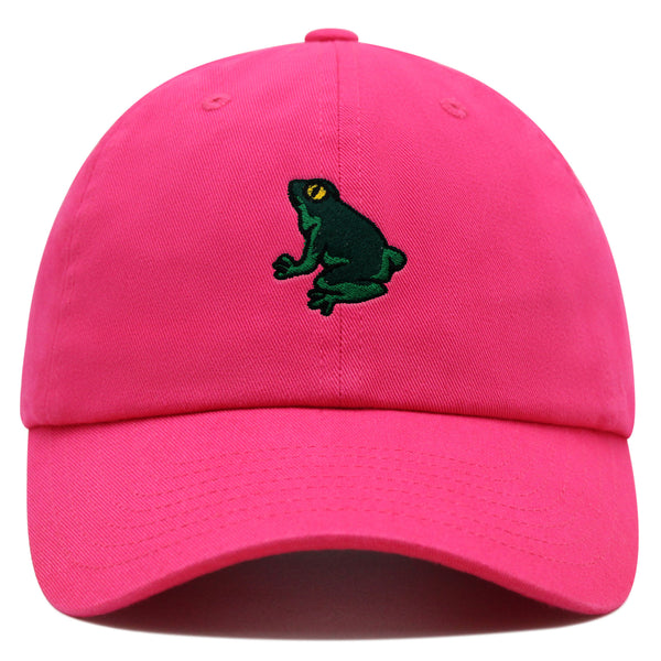 Frog Premium Dad Hat Embroidered Baseball Cap Pond