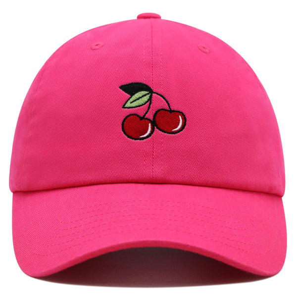 Cherry Premium Dad Hat Embroidered Baseball Cap Fruit