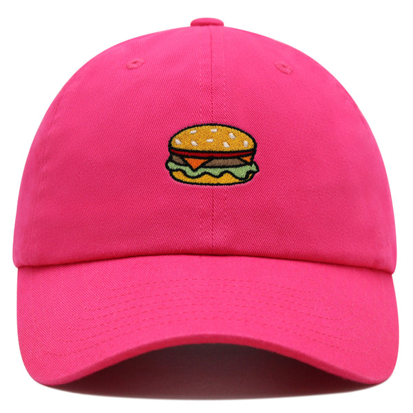 Hamburger Premium Dad Hat Embroidered Baseball Cap Fast Food