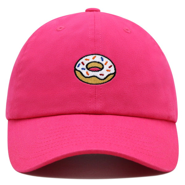 Donut Premium Dad Hat Embroidered Baseball Cap Doughtnut Snack