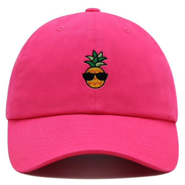 Pineapple Man Premium Dad Hat Embroidered Baseball Cap Sunglasses