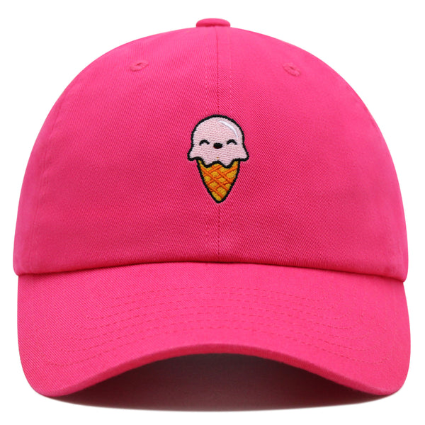 Ice Cream Premium Dad Hat Embroidered Baseball Cap Summer