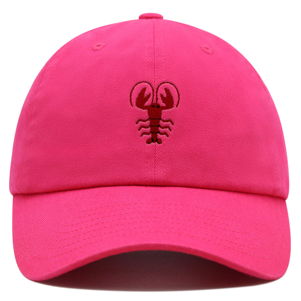 Lobster Premium Dad Hat Embroidered Baseball Cap Shellfish Foodie