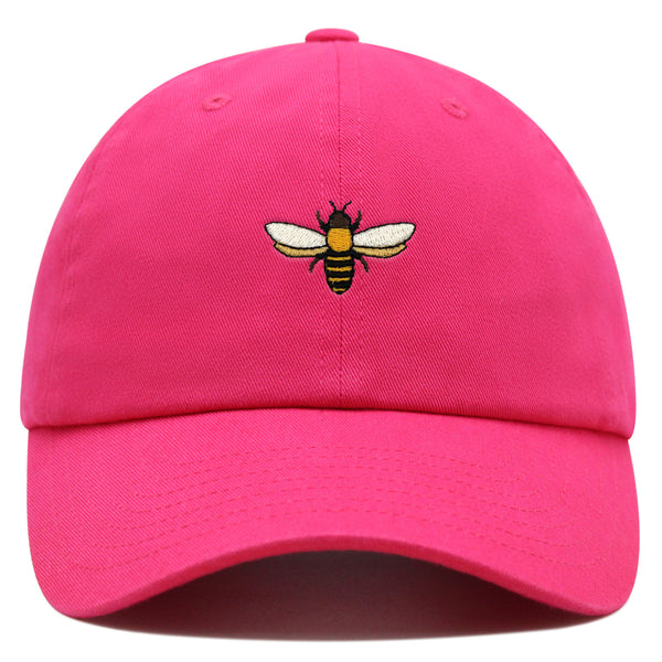 Bee Premium Dad Hat Embroidered Baseball Cap Insect Honey