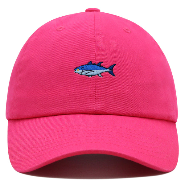 Tuna Premium Dad Hat Embroidered Baseball Cap Fishing