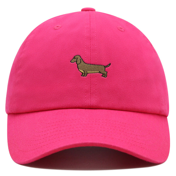 Dachshund Premium Dad Hat Embroidered Baseball Cap Puppy Dog