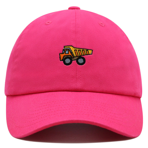 Truck Premium Dad Hat Embroidered Baseball Cap Construction