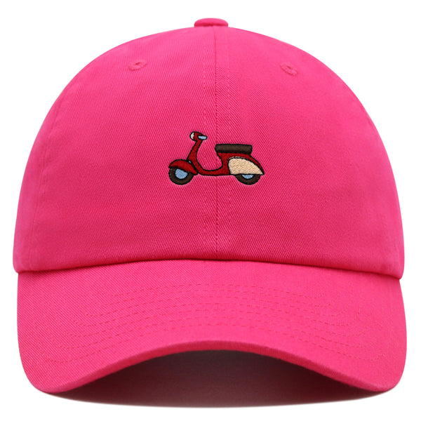 Scooter Premium Dad Hat Embroidered Baseball Cap Motorcycle