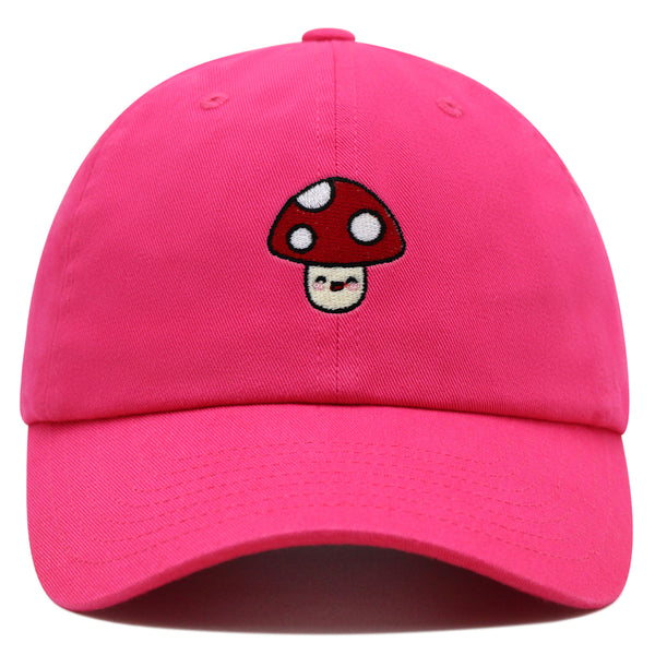 Mushroom Premium Dad Hat Embroidered Baseball Cap Vegetable