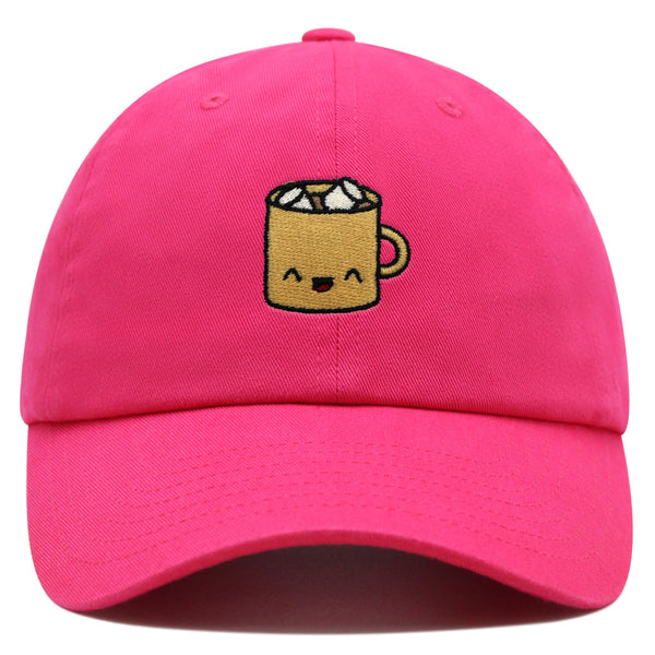 Hot Chocolate Premium Dad Hat Embroidered Baseball Cap Foodie Drink Coffee