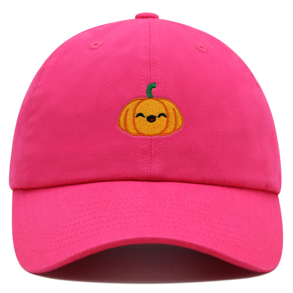 Pumpkin Premium Dad Hat Embroidered Baseball Cap Halloween Jack