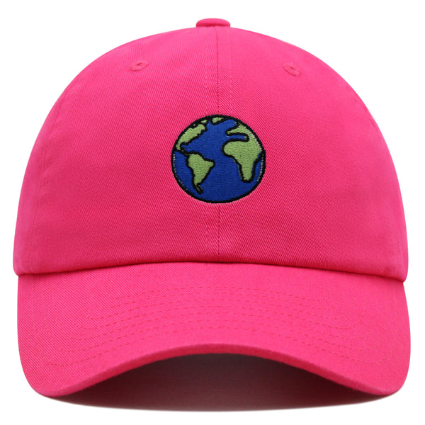 Earth Premium Dad Hat Embroidered Baseball Cap Environment